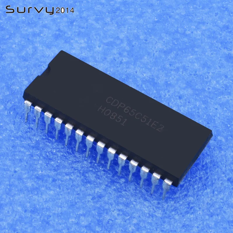 1/5 шт CDP65C51E2 DIP 28 CDP65C51AE2 CDP65C51 INTESIL Высокое качество IC ATF|Интегральные схемы| |