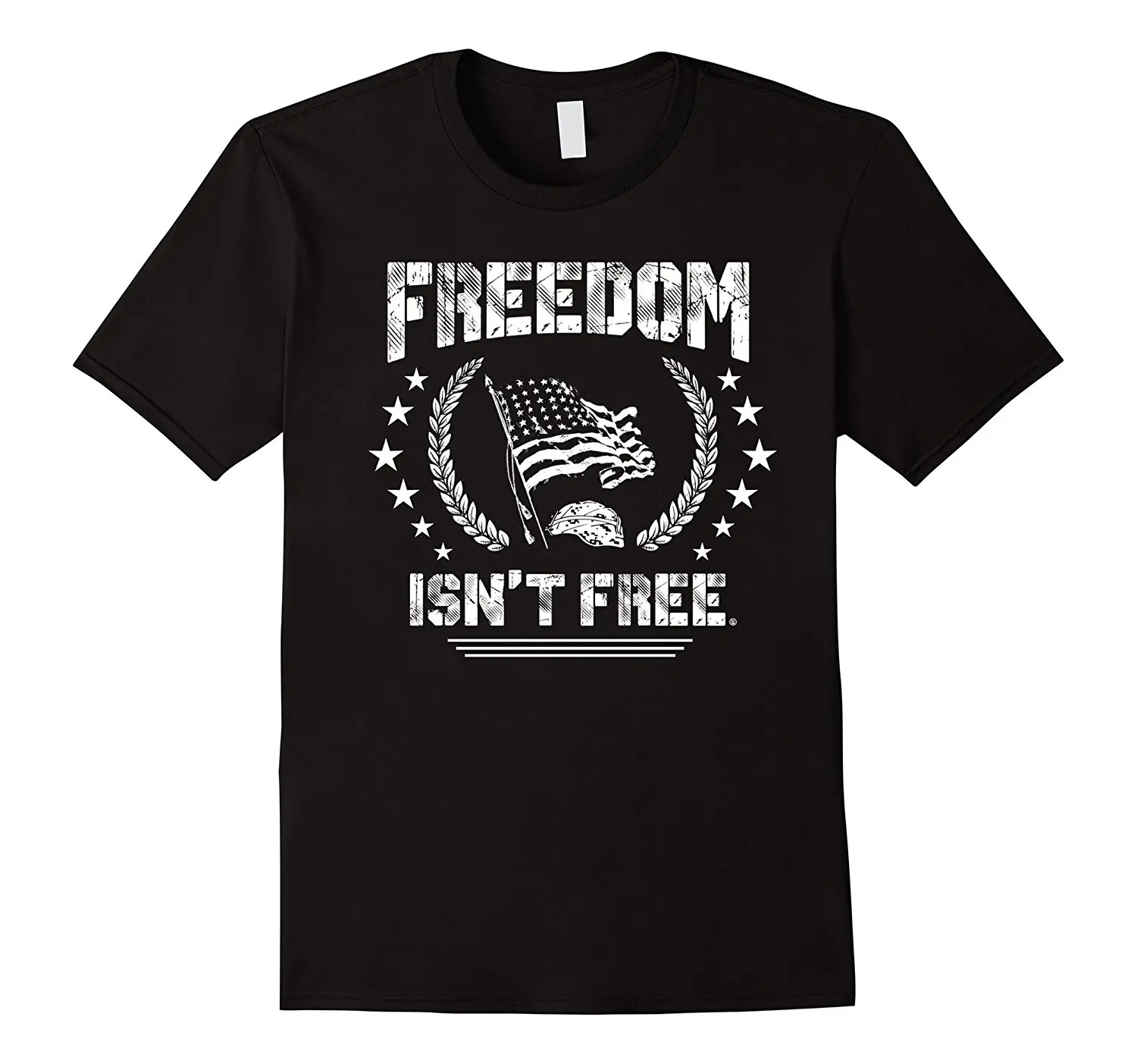 The Freedom is not Free 4 июля мемориальный день ветеранов сделанная на заказ футболка