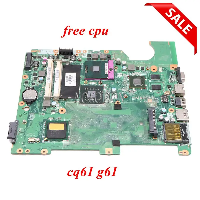 NOKOTION DA00P6MB6D0 517837 001 основная плата для HP Compaq Presario CQ61 G61 материнская ноутбука DDR2 GeForce