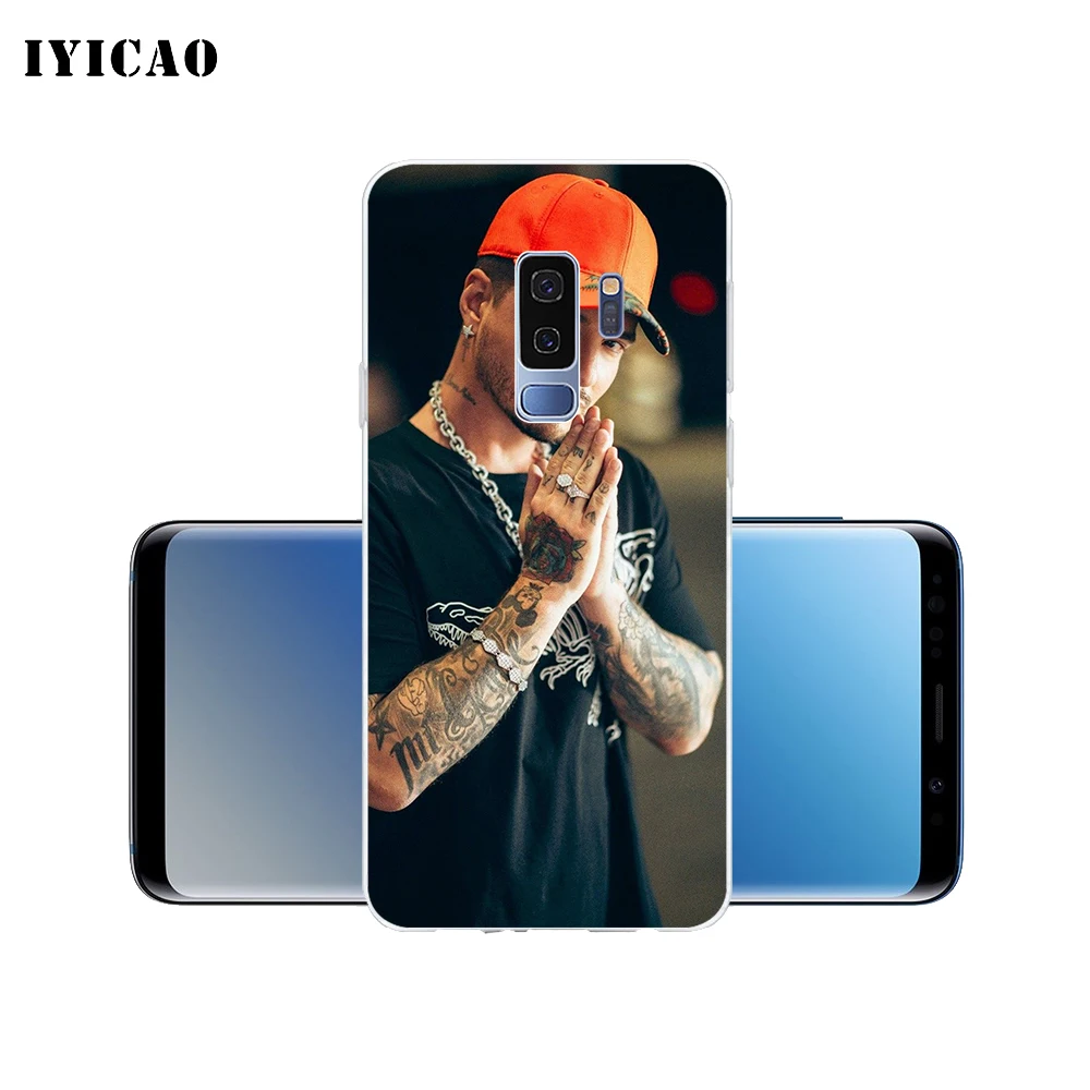 IYICAO Nicky Jam Мягкий силиконовый чехол для телефона Samsung Galaxy S10e S10 S9 S8 Plus S7 Edge TPU |
