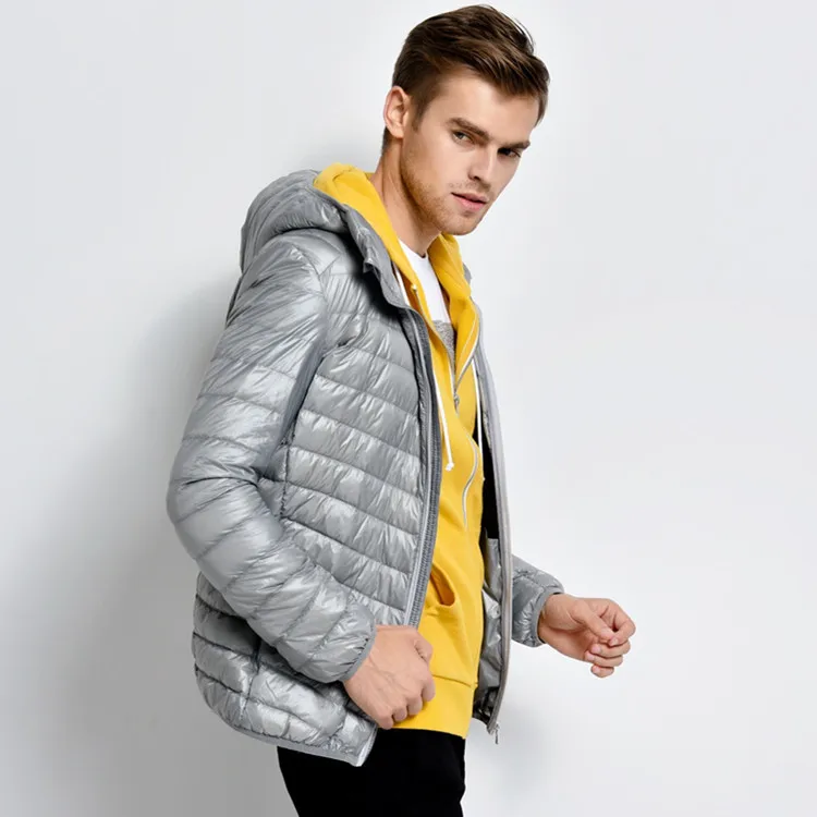 CIVICHIC для мужчин новая мода ультра светильник пуховая куртка теплая зимняя одежда