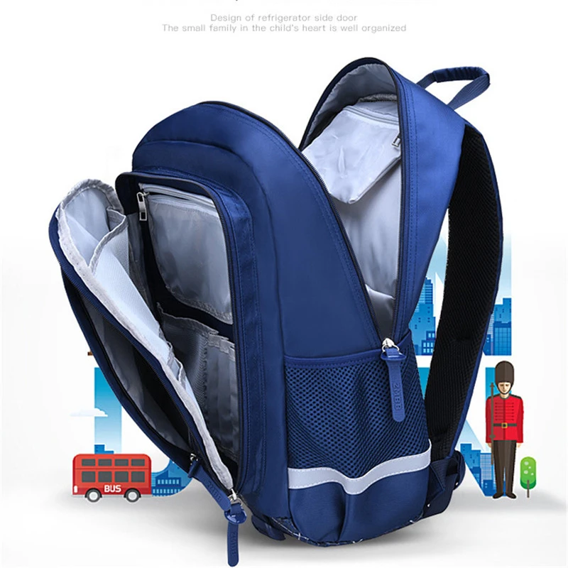 Children Waterproof Big School Bags for Kids Girls Boys Satchel Orthopedic Backpack SchoolBag Book Bag sac ecole;Mochila Escolar