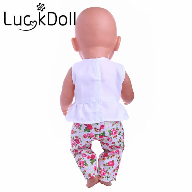 Новое поступление комплект ручной работы (одежда + штаны) подходит для 18 дюймовых