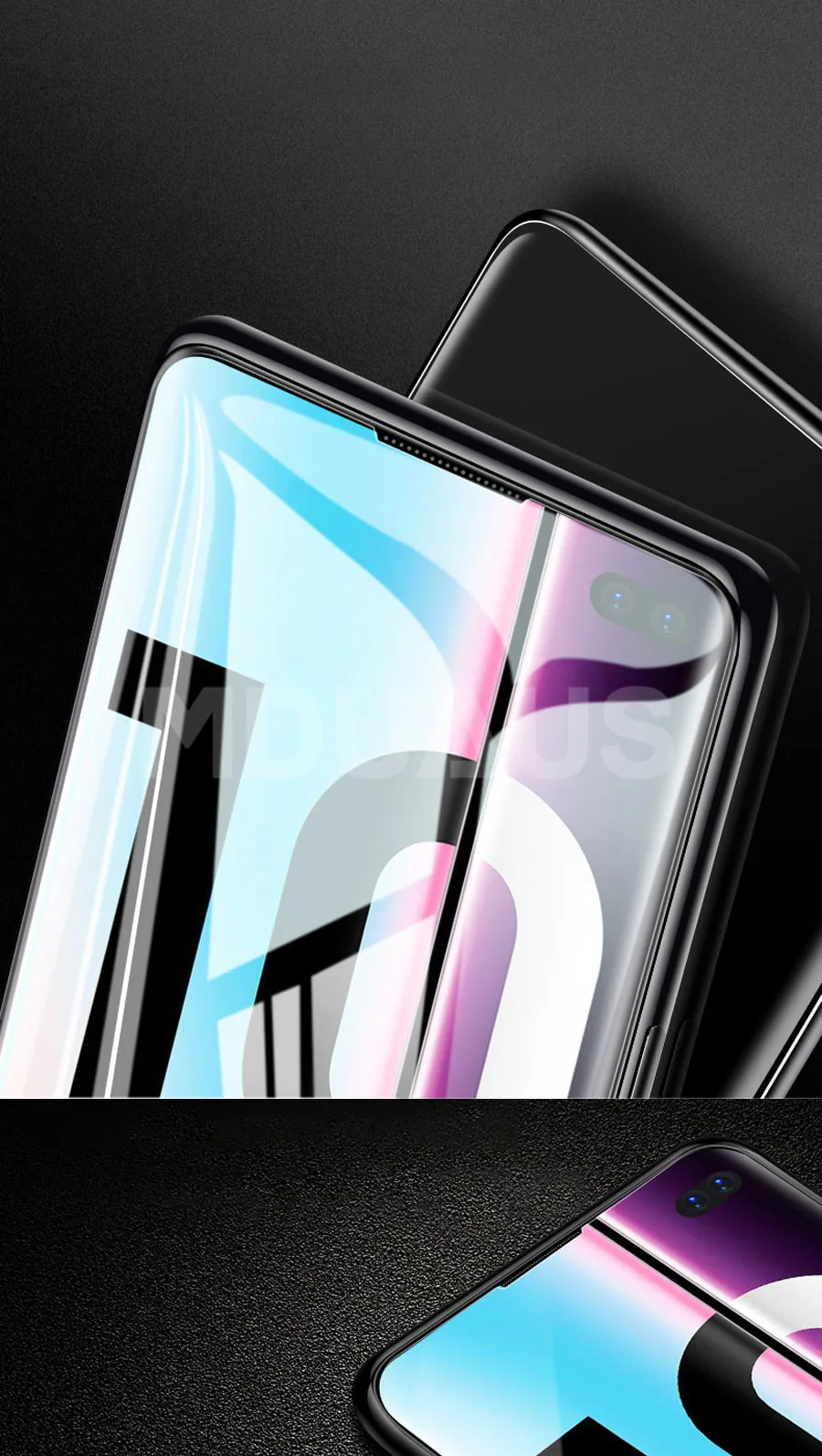 20D Защита экрана для samsung Galaxy S10 S9 S8 Plus Защита экрана для samsung S10e S7 Edge Note 8 9 мягкая пленка полное покрытие