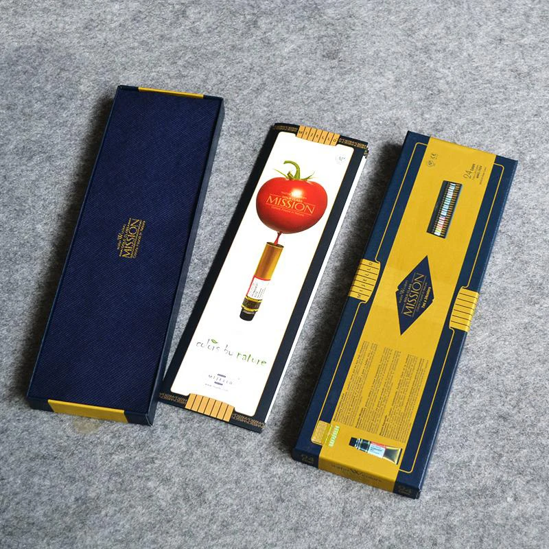 Корейская краска Mijello Gold Master для воды 24 цвета 34 Цвета|Акварельные краски| |