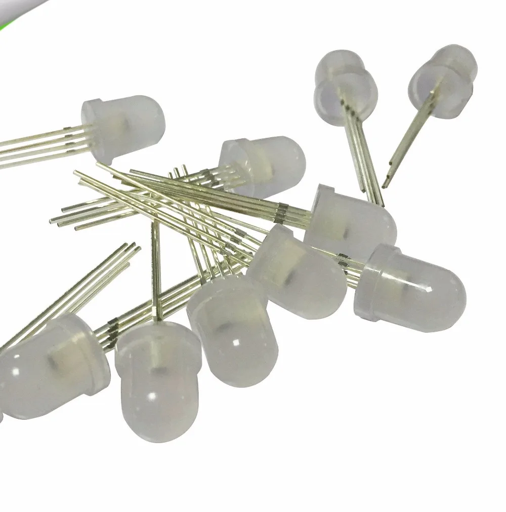 Светодиоды 8 мм RGB WS2811 Полноцветные С встроенной микросхемой WS2811|led stripe rgb|led strip 5050