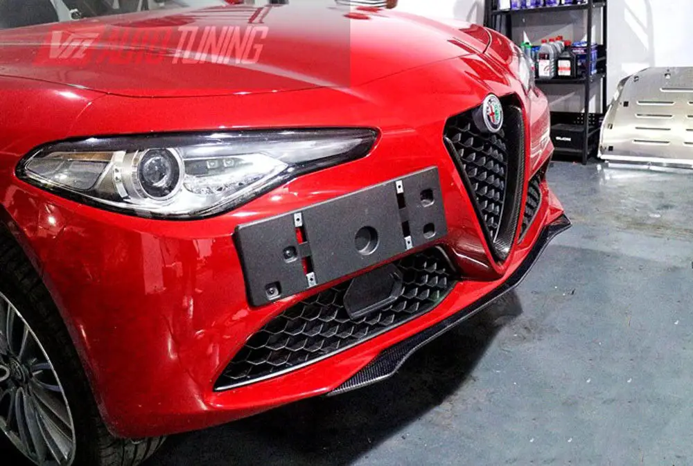 Бампер передний спойлер выхлопной наконечник для Alfa Romeo Giulia 2017 2018|Обвесы| |