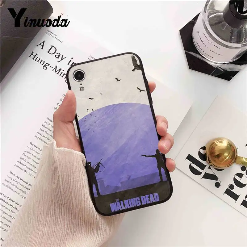 Силиконовый чехол Yinuoda для iPhone 6S 6plus 7 7plus 8 8Plus X Xs MAX 5 5S XR 11 pro max|Чехлы-накладки| |
