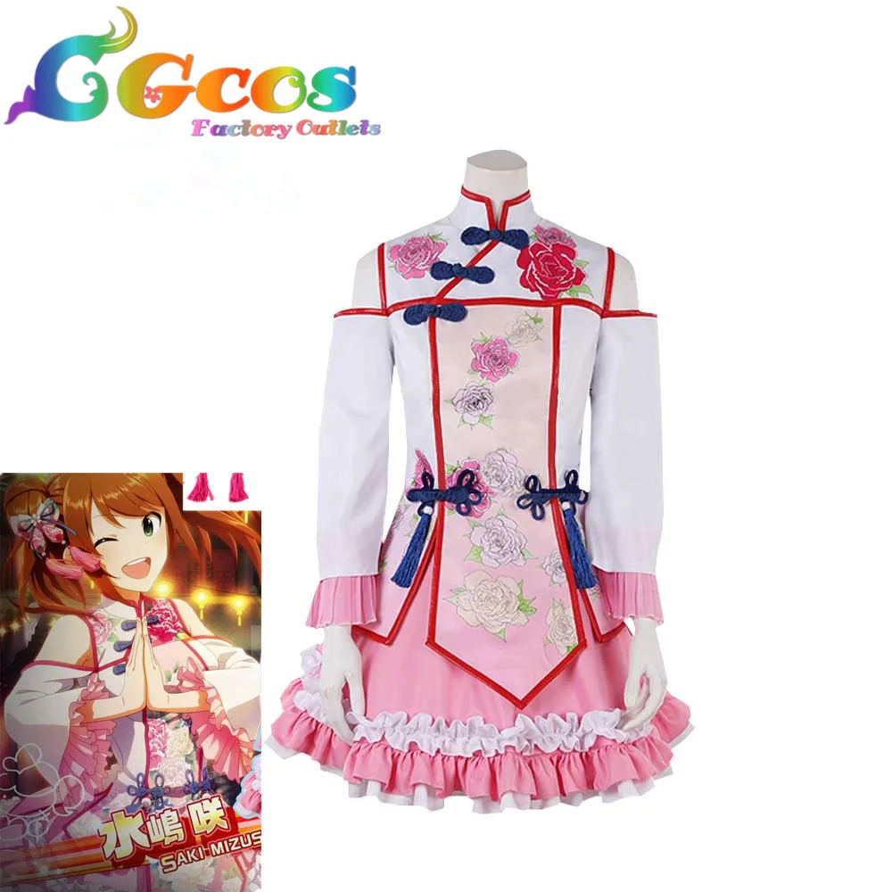 CGCOS Coplay одежда Вечерние роль играют в едином Косплэй костюм IDOLM @ STER SideM мицушима