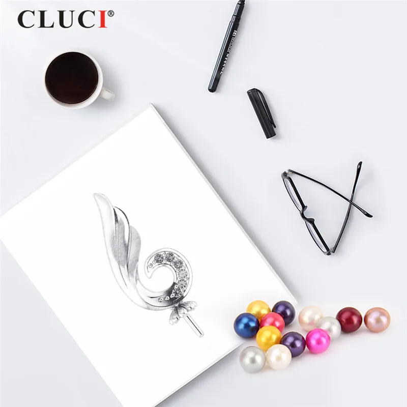 

CLUCI Sterling Silver 925 Women Necklace Pendant for Jewelry Making Zircon Blue Gemstone 925 Sterling Silver Pendant SP338SB