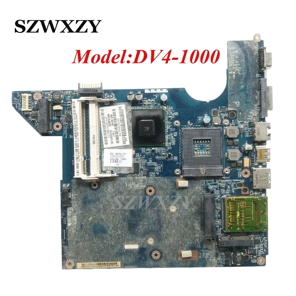 486724 001 для HP Pavilion DV4 1000 материнская плата ноутбука JAL50 LA 4101P DDR2 GM45 полностью