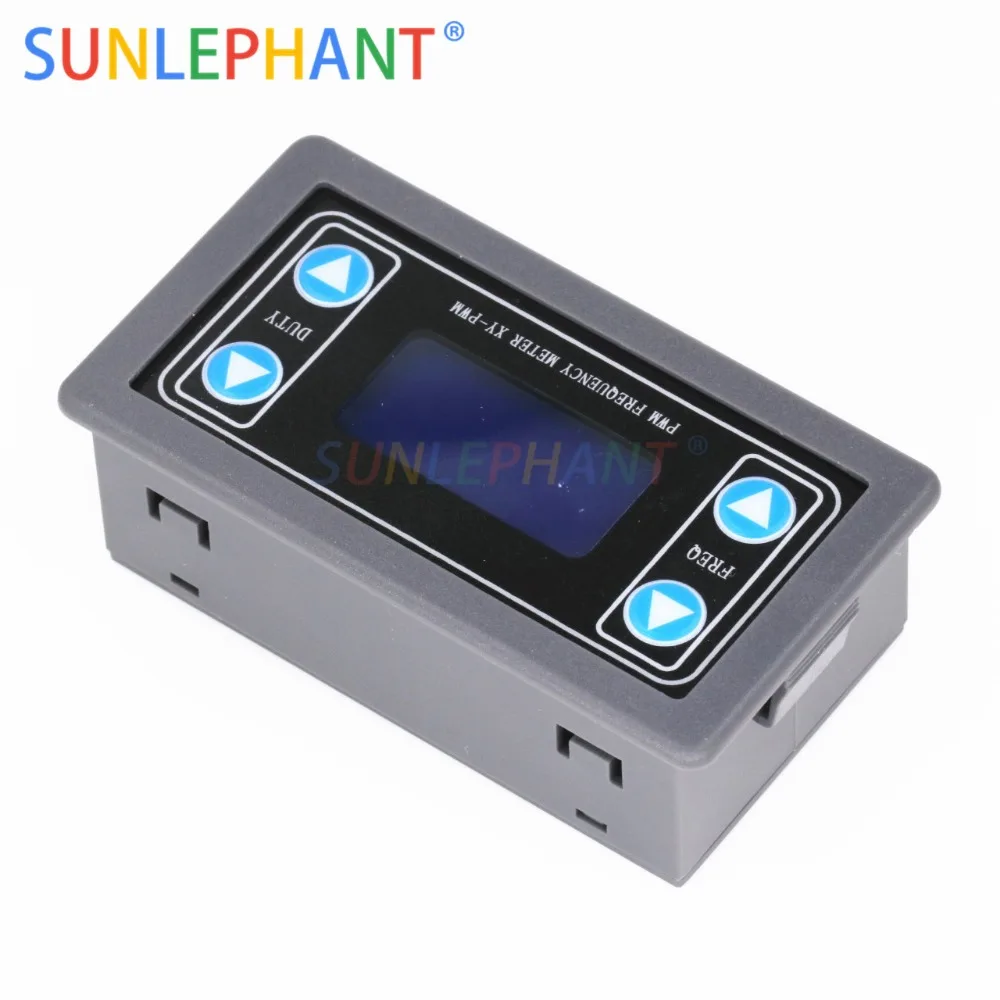Digital display PWM pulse frequency duty ratio 1HZ~150KHZ adjustable Square wave rectangular signal generator | Электронные