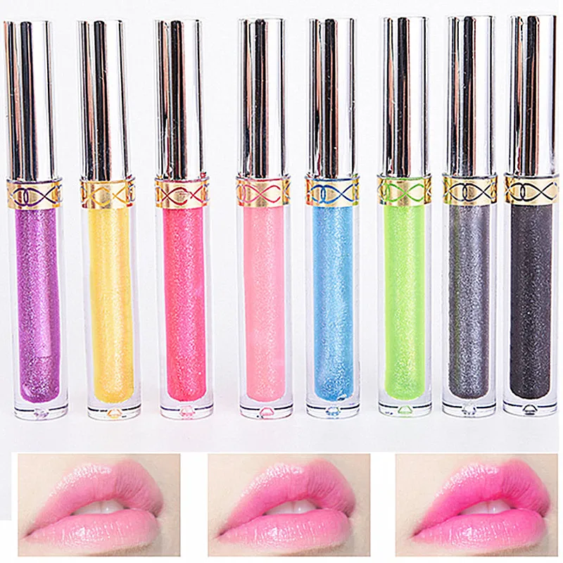 Магия Губная помада Gloss stick Цвет Температура изменить Увлажняющий Яркий Средства