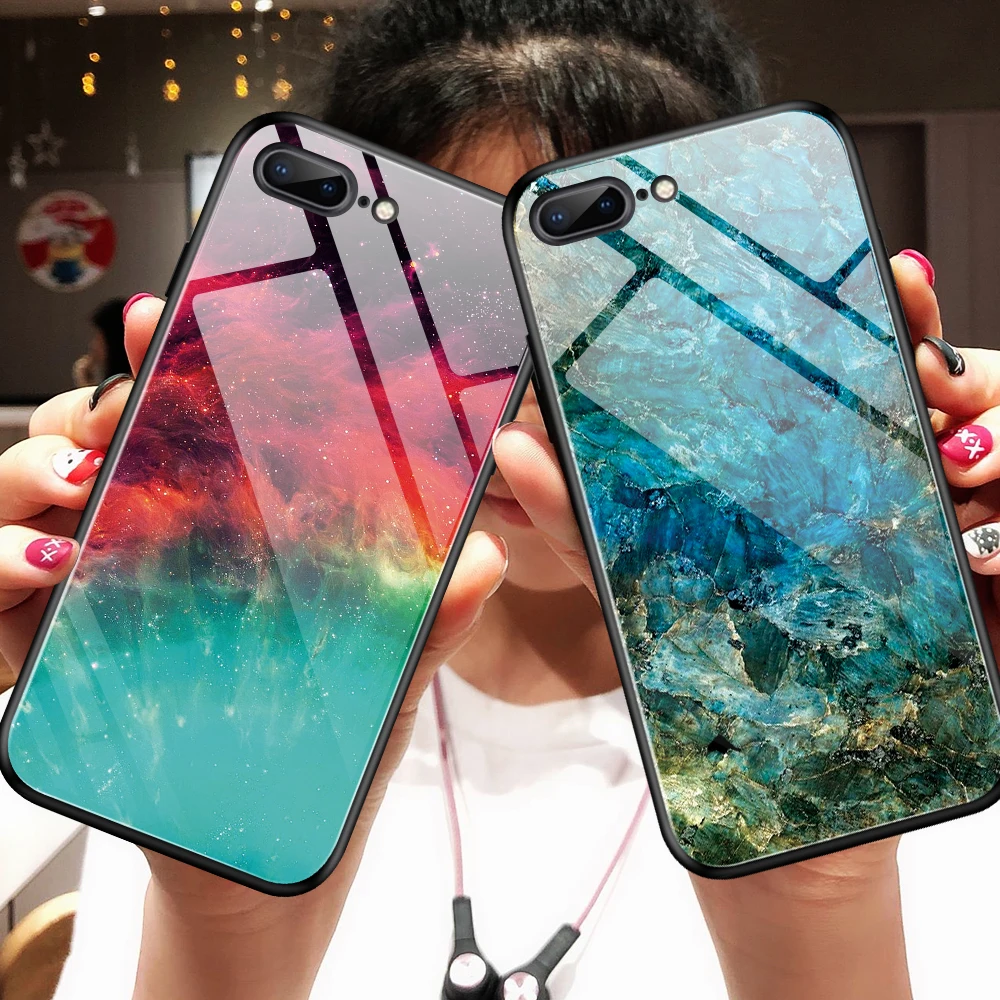 Градиентные Чехлы Aurora для iPhone 6s чехол с мягкими краями противоударный +