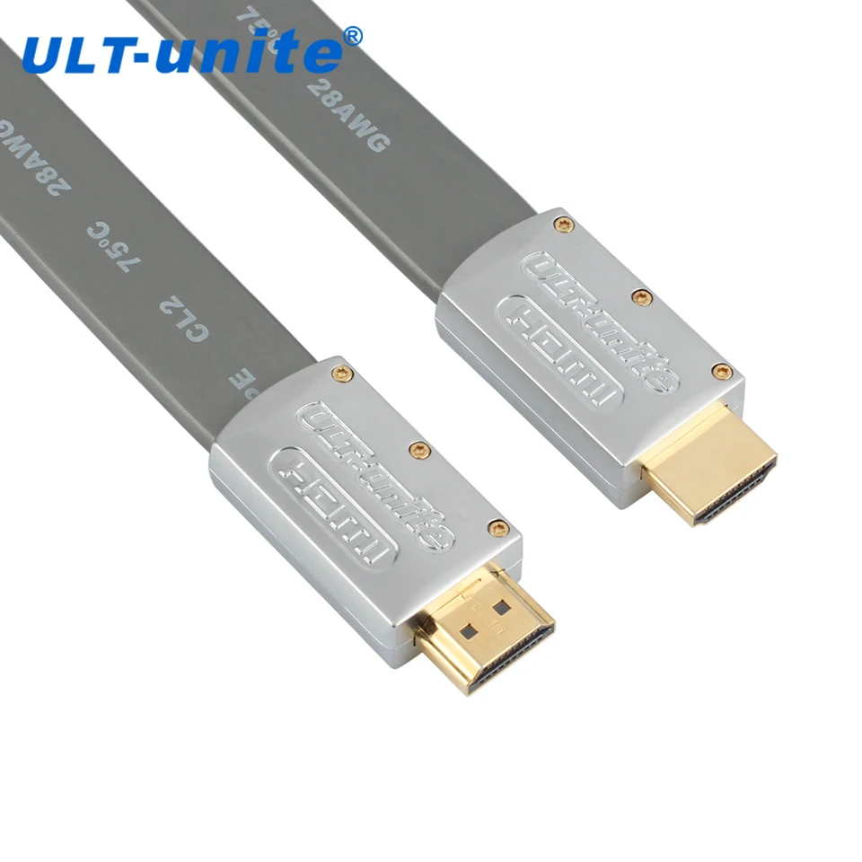 ULT объединиться высокое Скорость 2.0 Версия HDMI кабель мужчинами адаптер Кабели 4 К