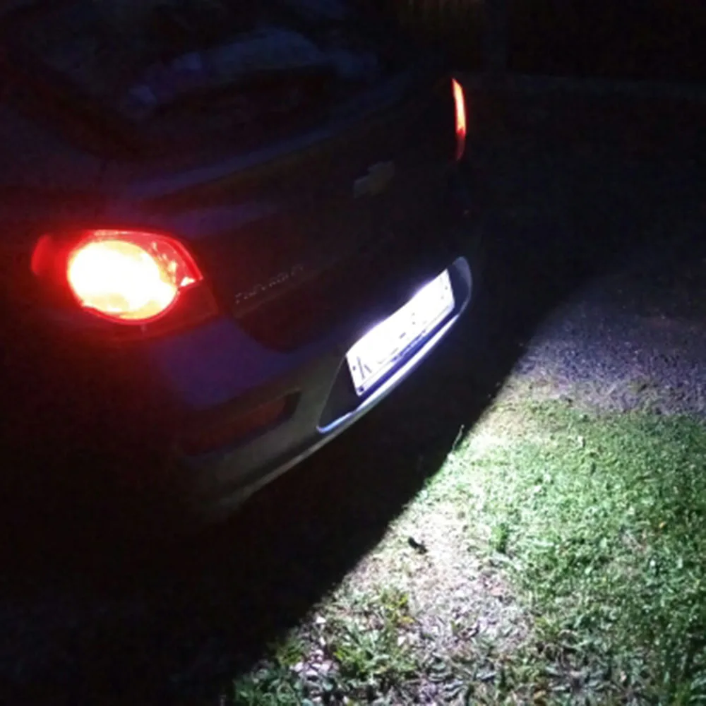 2 шт. светодиодные лампы для подсветки номерного знака | Автомобили и мотоциклы