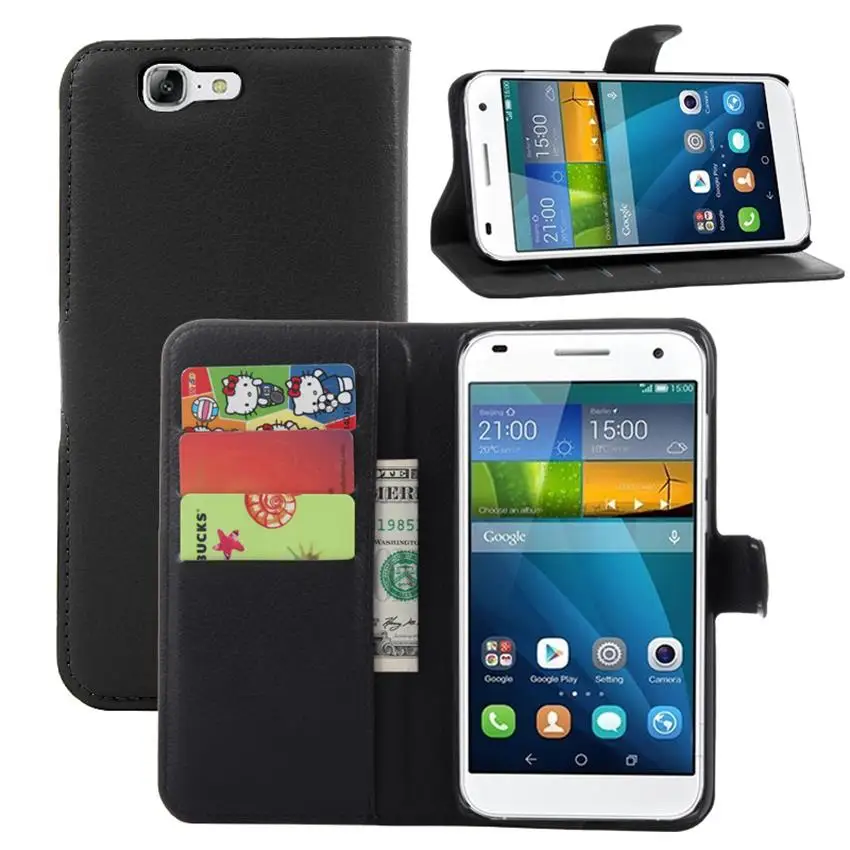 5 &quotHuawei Ascend G7 чехол с держателем для карт Huawei C199 кожаная кобура Кошелек Флип