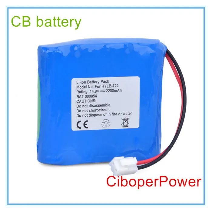For HYLB-722 Battery Replacement ECG-6010 ECG-6020 ECG EKG Vital Signs Monitor | Laptop Batteries