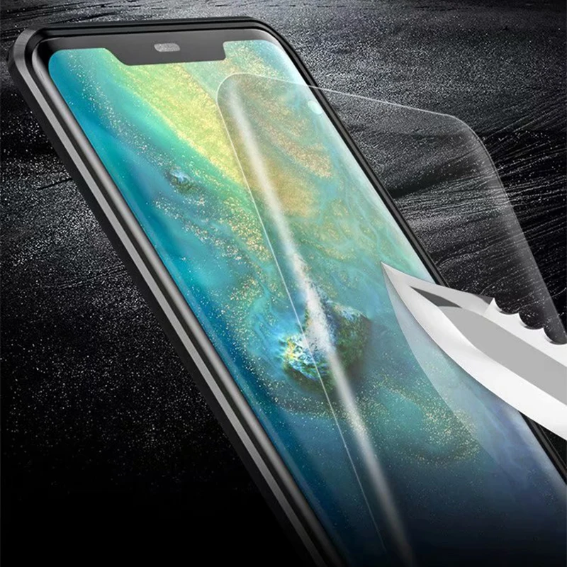 Чехол на весь корпус для Huawei Mate 20 Pro 360 градусов магнитный абсорбирующий