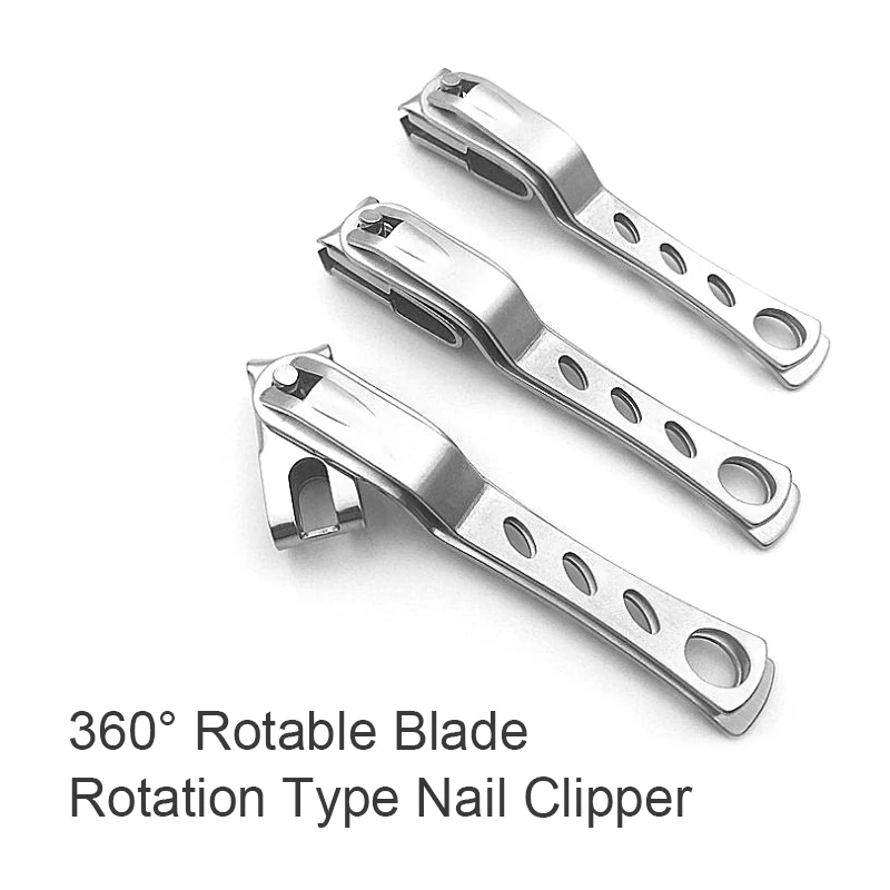 1 шт. машинка для стрижки ногтей из нержавеющей стали 360 градусов | Красота и