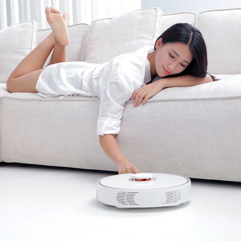 The real Xiaomi S50 S51 Robot Vacuum Cleaner 2 for Home Automatic Sweeping Dust Sterilize Smart Planned Washing Mopping | Бытовая