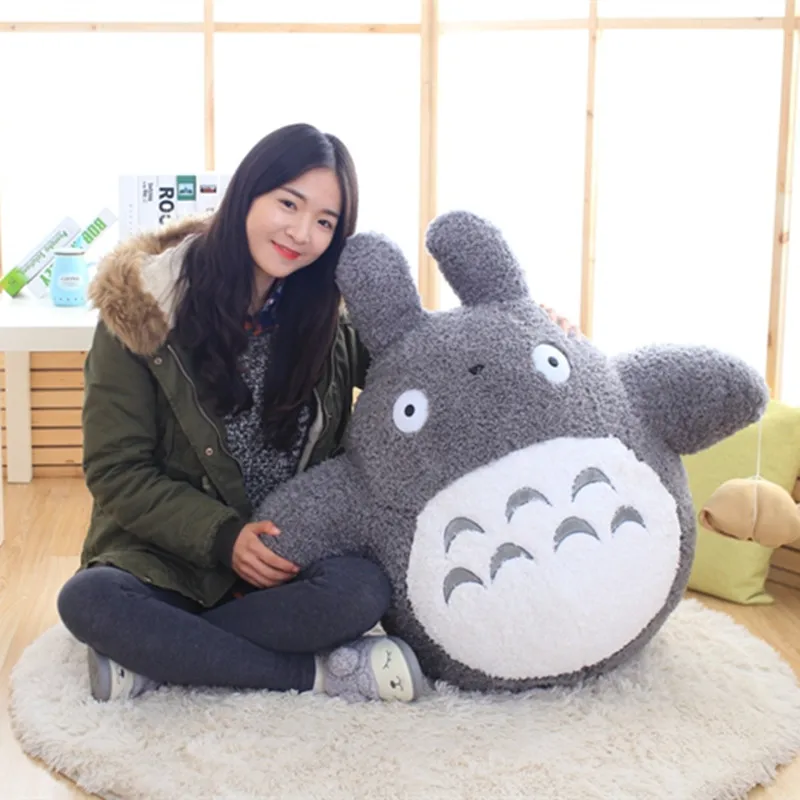 Kawaii японский стиль аниме кошка чучело кукла Тоторо Подушка Плюшевые игрушки для детей