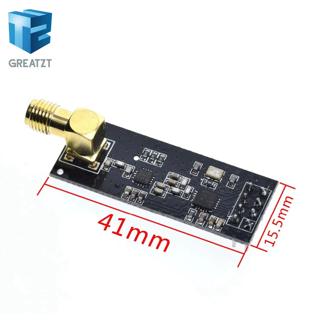 GREATZT NRF24L01+PA+LNA Wireless Module with Antenna 1000 Meters Long Distance FZ0410 We are the manufacturer | Электронные