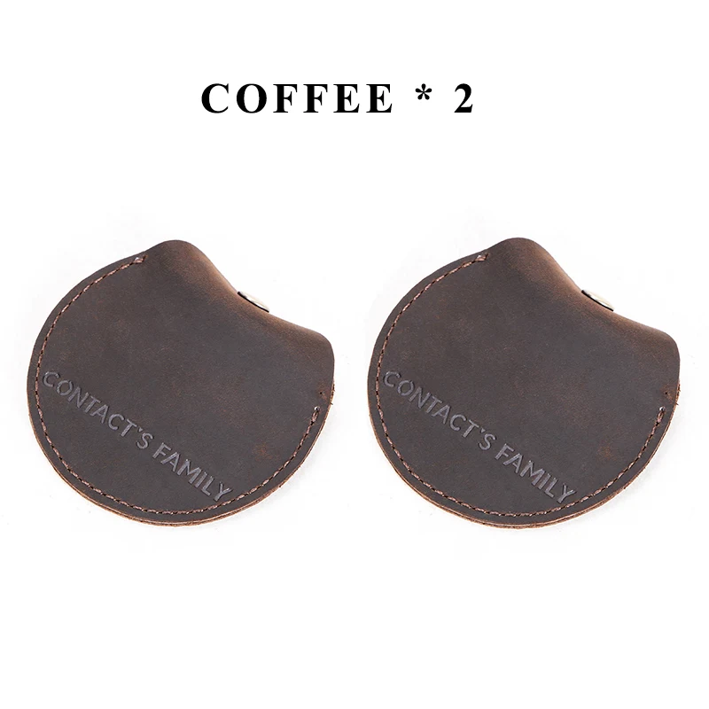 2 coffee (USD 8.64) Кабельный органайзер для наушников Держатель из натуральной кожи защитный кабель управление для iPhone usb-кабель для Samsung круглый провод намотки - Цвет: 2 coffee (USD 8.64)