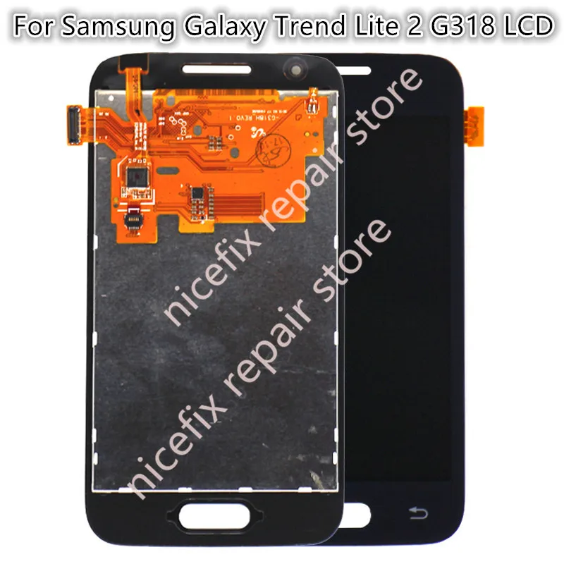 4 дюйма для Samsung Galaxy Trend Lite 2 G318 G318H G318F ЖК дисплей с сенсорным экраном дигитайзер SM
