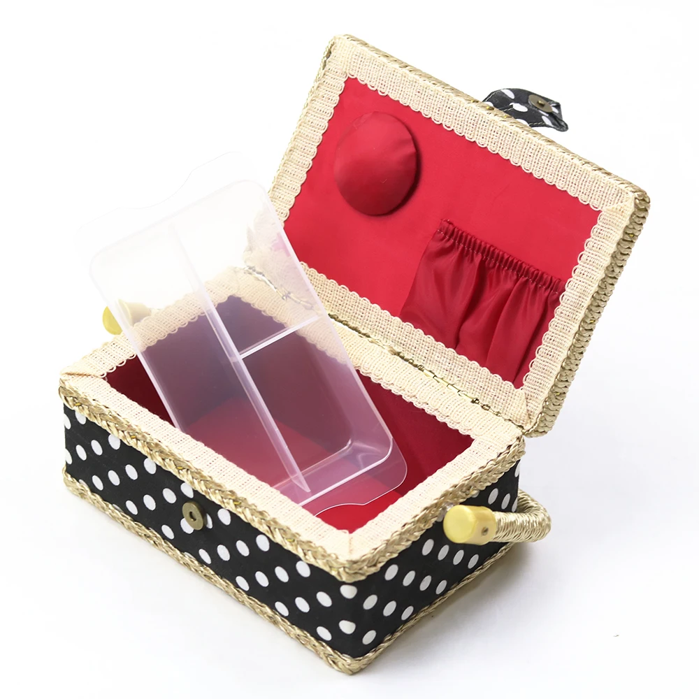 Бытовые швейные корзина для хранения швейная нитка иголка ножницы пятнистая