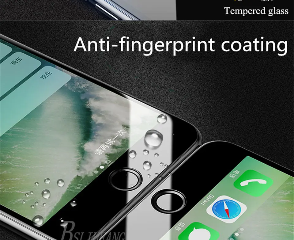 BSLIUFANG 3D защита экрана закаленное стекло для iPhone XR Xs Max X полное покрытие защитное стекло пленка для iPhone 7 8 6 6S Plus