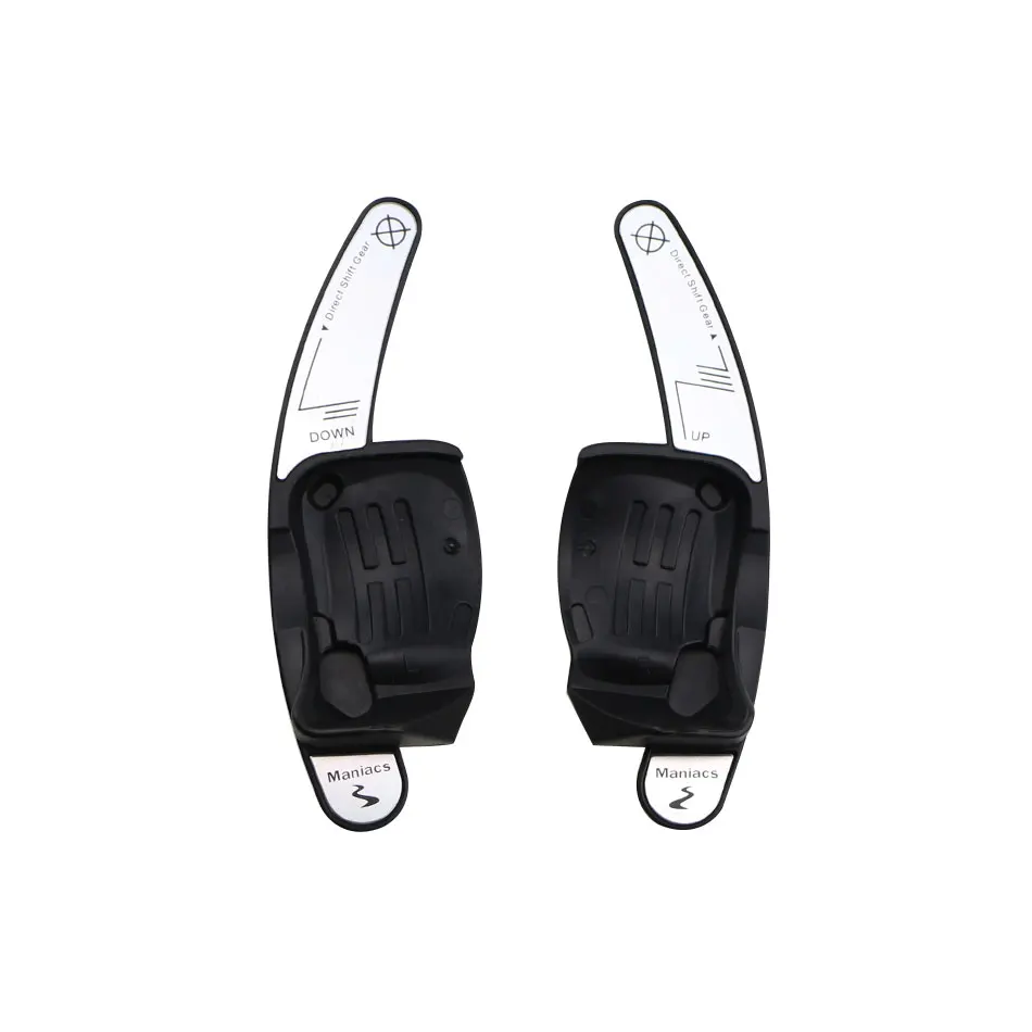 2 шт./компл. руль автомобиля сдвиг весло DSG отделка для Volkswagen Tiguan Golf 6 MK6 Jetta GTI R20 R36 CC