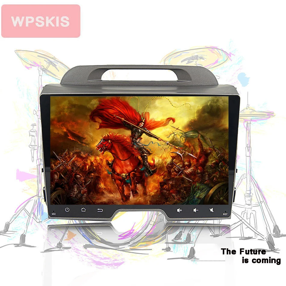 9 дюймов Android 10,0 авто радио музыка pc головное устройство для KIA sportage r gps nav 4g wifi carplay swc dab usb dvr стерео медиа