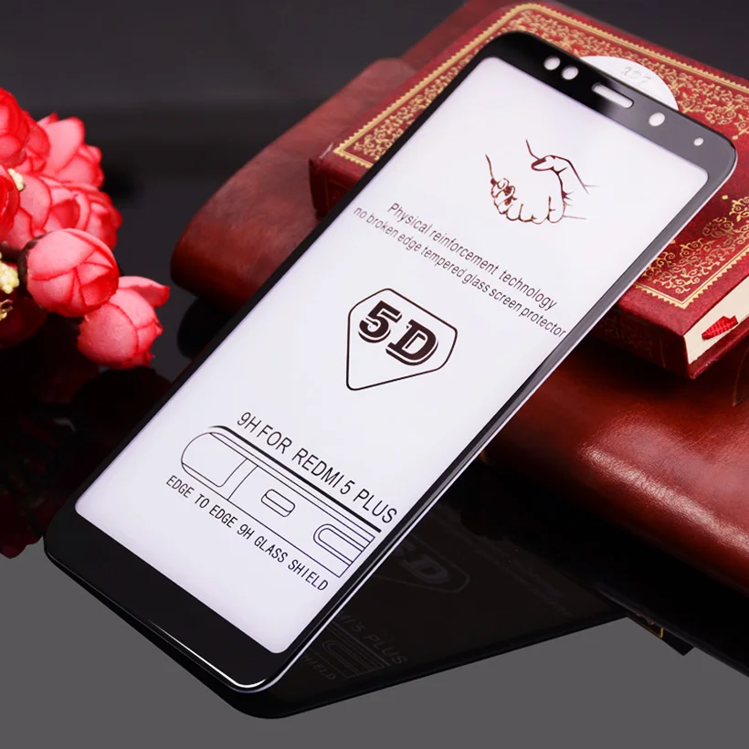 Стекло для Xiaomi Redmi 5 Plus стекло 5D Xio mi Red 5plus защита экрана Xiao Note Pro a1 закаленное