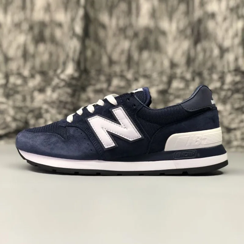 NEW BALANCE NB995 мужская синяя обувь для бадминтона серые уличные кроссовки на шнуровке Нескользящая весенняя обувь для женщин