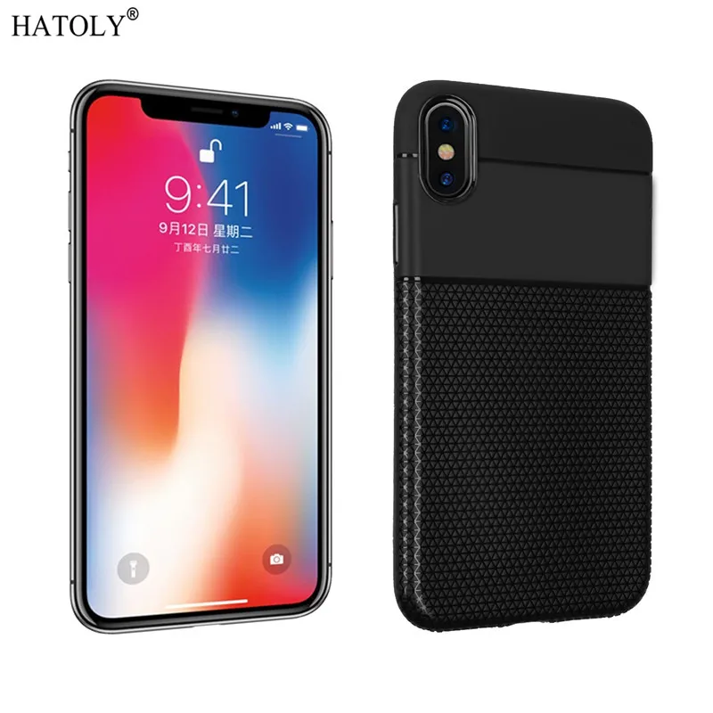 Case For iphone 9 Plus Cover Bumper Soft Thin 9+Shockproof Phone Coque Funda |