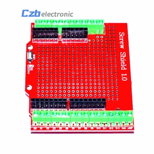 Screw Shield V2 Стад терминал Плата расширения (двойная опорная) для arduino UNO R3|board board|board