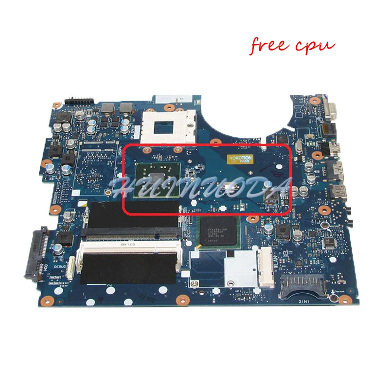 NOKOTION BA92-05711A BA92-05711B материнская плата для ноутбука samsung NP-R522 R520 DDR2 основная плата Бесплатный процессор работает