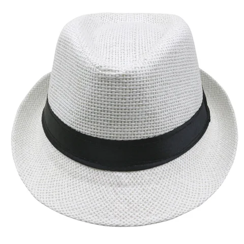 Панама от солнца LNPBD для мальчиков и девочек, стильная Соломенная пляжная шляпа, Трилби, подходит для детей, 54 см, лето 2017