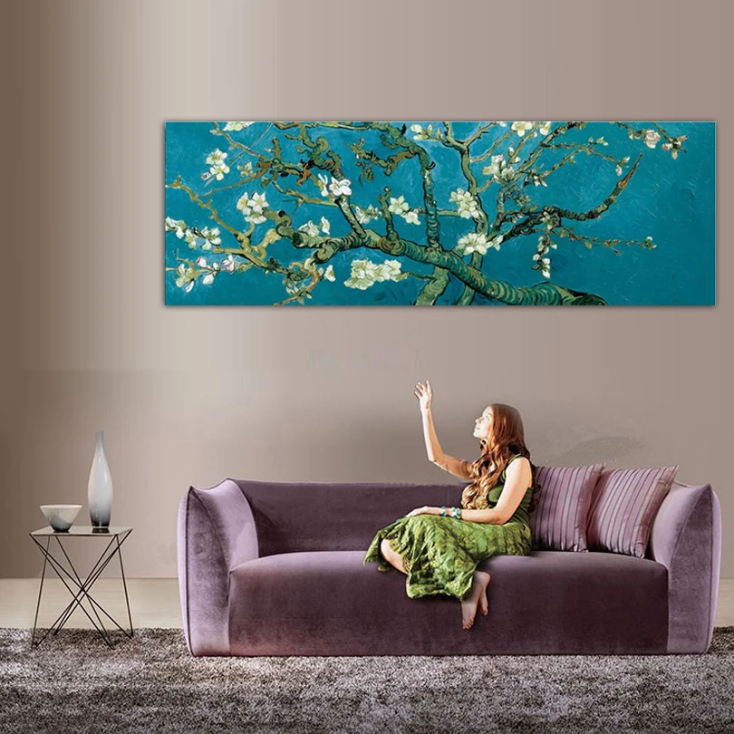 Koop 100% Handgeschilderde Van Gogh Olieverf Hoge Kwaliteit Muur Bloem Foto 'S Voor Woonkamer Art Schilderen DM1803291