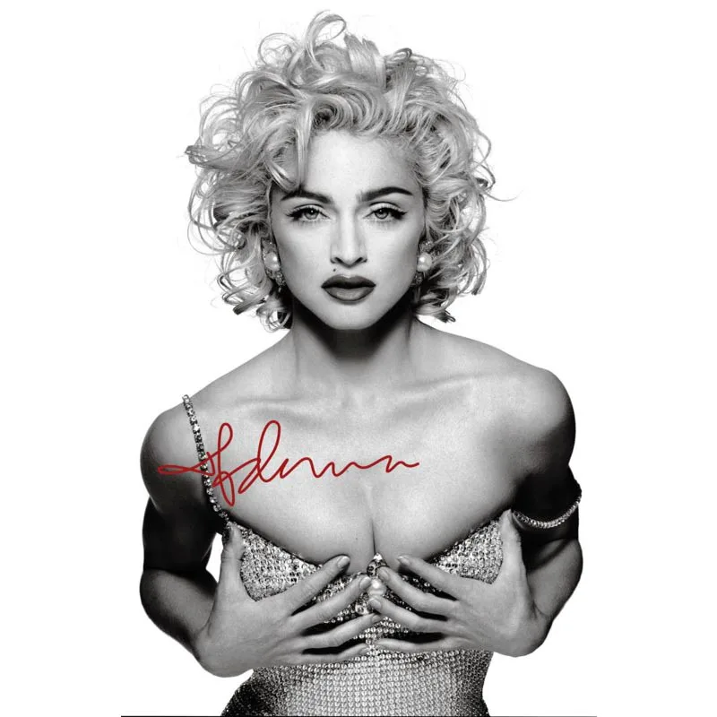 Madonna холст ткань тканевый плакат пользовательские граффити Печать на холсте