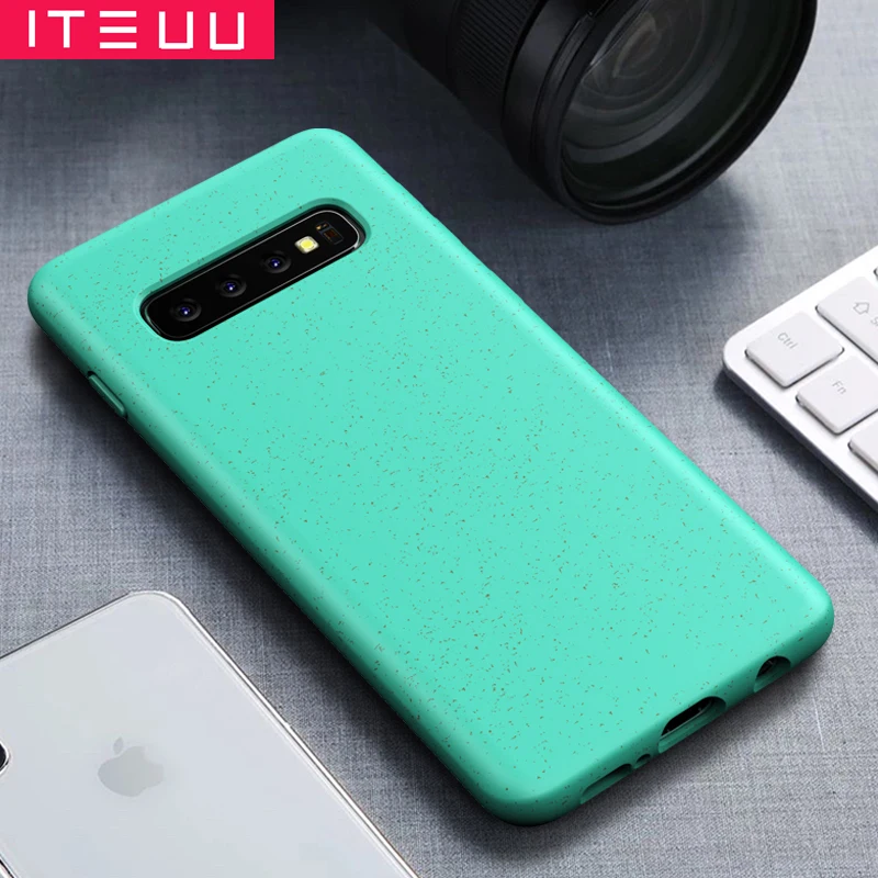 Мягкий противоударный чехол ITEUU Star Sky для Samsung Galaxy S10 Plus S10E противоударные чехлы