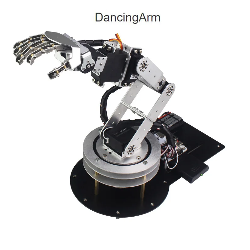 6 DOF робот Arduino Arm пять пальцев танцующая рука из сплава комплект с человекоидным