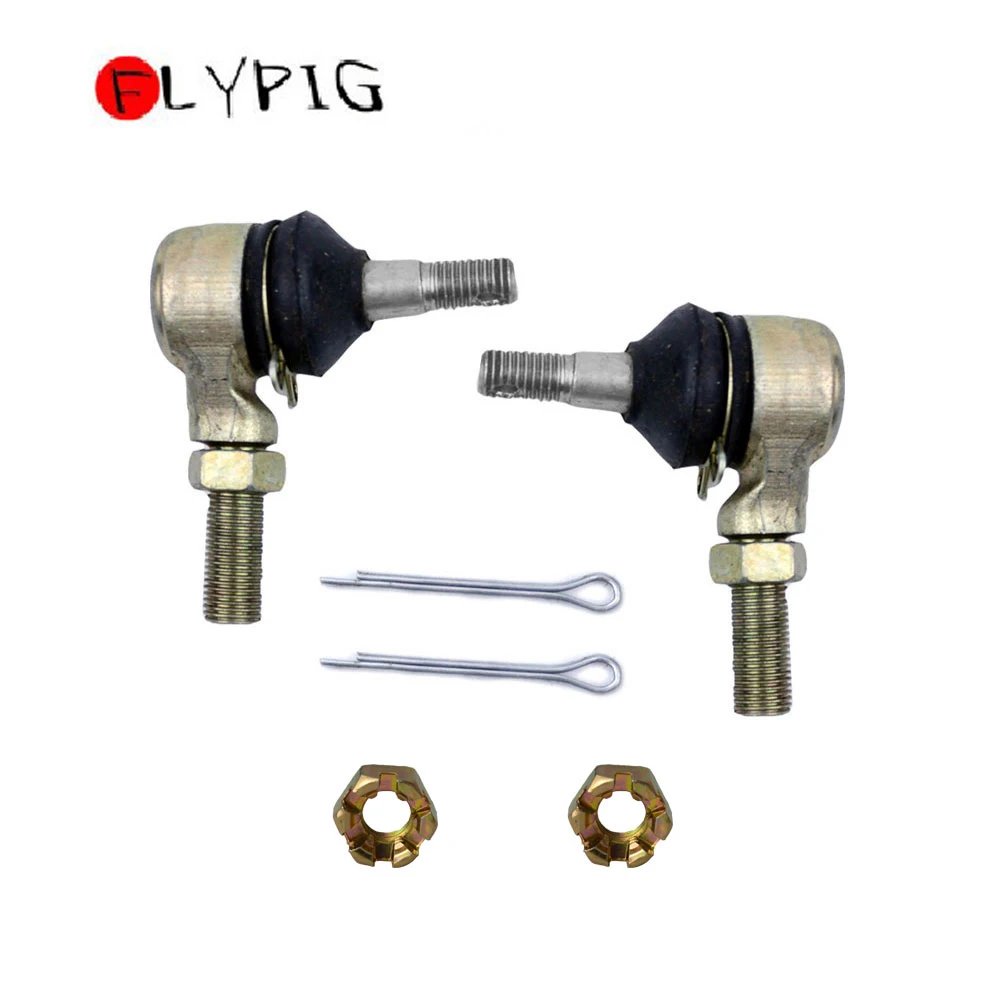FLYPIG 2 комплекта металлический наконечник тяги для YAMAHA YFZ 350 BANSHEE 350 1987 1988 1989 1990 1991 1992 1993