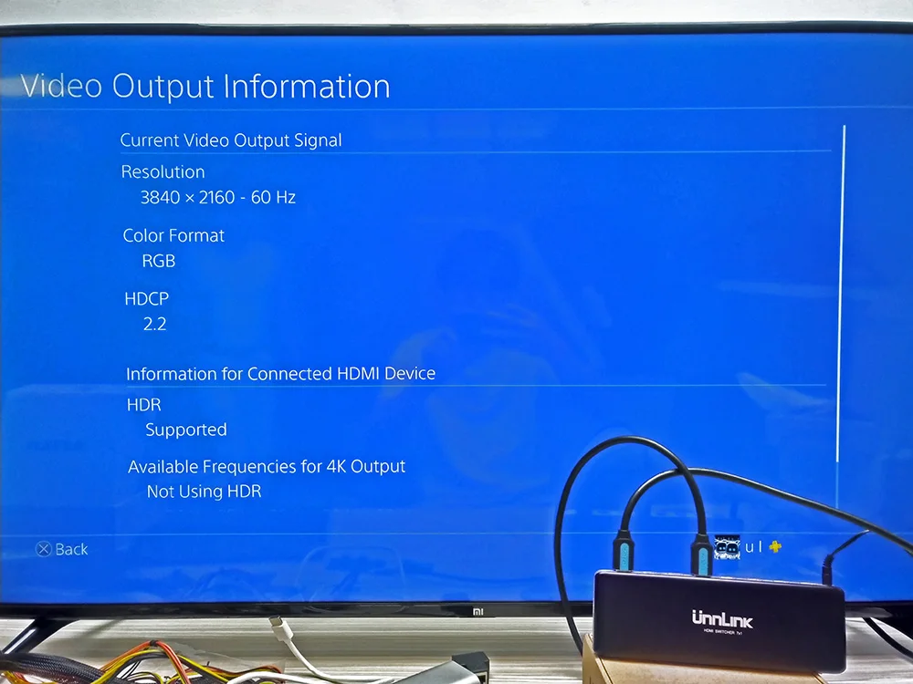 Unnlink HDMI коммутатор 3x1 5x1 7x1 HDMI 2,0 UHD 4 k@ 60Hz 10Bit HDR HDCP2.2 с ИК-пультом для Xbox one s/x PS4 pro Smart Светодиодный ТВ-приставка