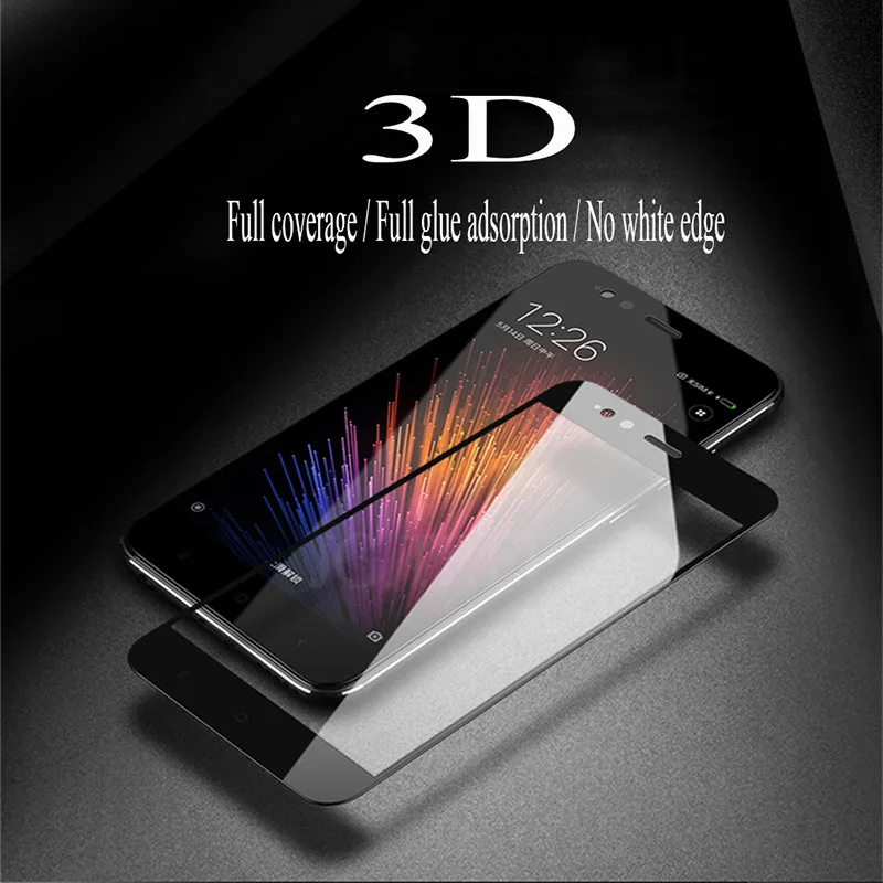 Защитный Стекло на стене для xiaomi A1 A2 lite 6X 5X полностью наклеиваемая поверхность