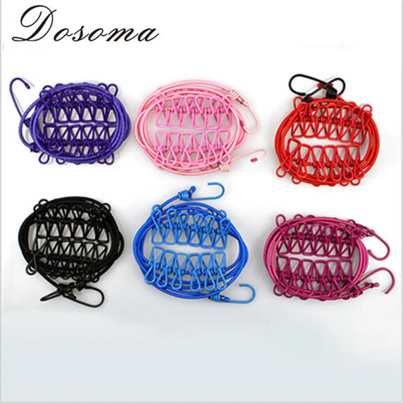 Веревка для одежды с подставкой переносная Выдвижная веревка ветрозащитная