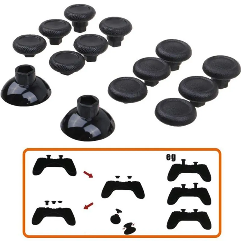 Гибкие съемные колпачки для джойстика Sony PS4 SLIM Pro|grip grip|grip covergrips for ps4 controller |