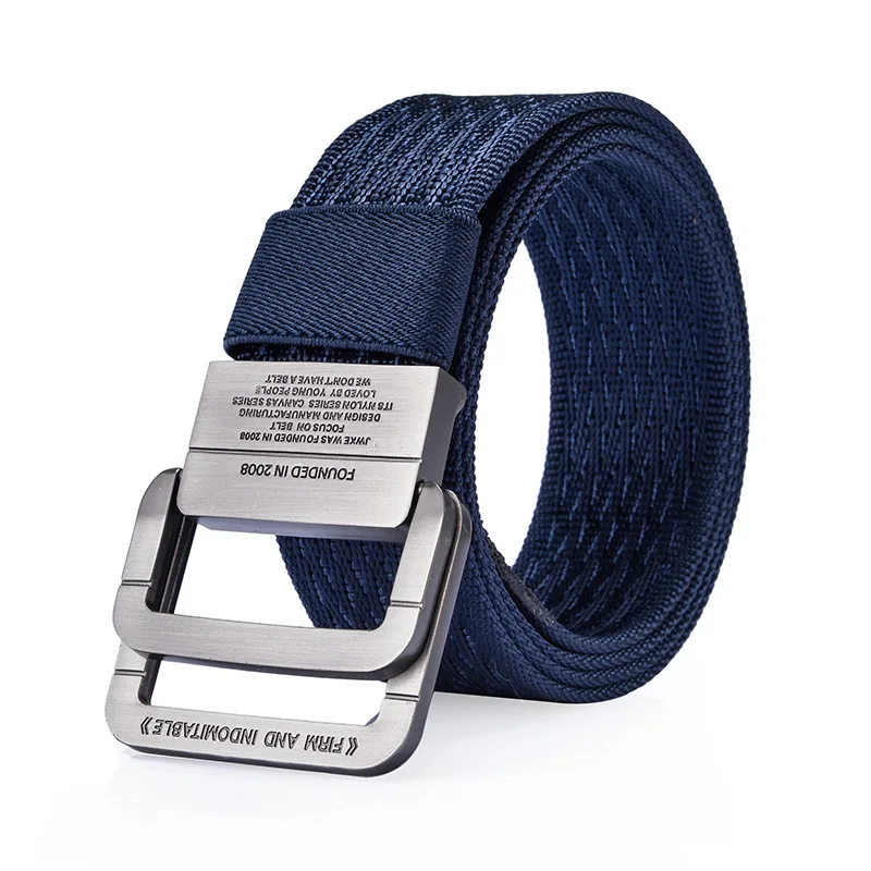 NL01-1 Navy Blue DINISITON, Холщовый тактический ремень, брендовый, мужской, высокое качество, военные ремни для мужчин s& women, поясной нейлоновый ремень, повседневное снаряжение, ремень - Цвет: NL01-1 Navy Blue