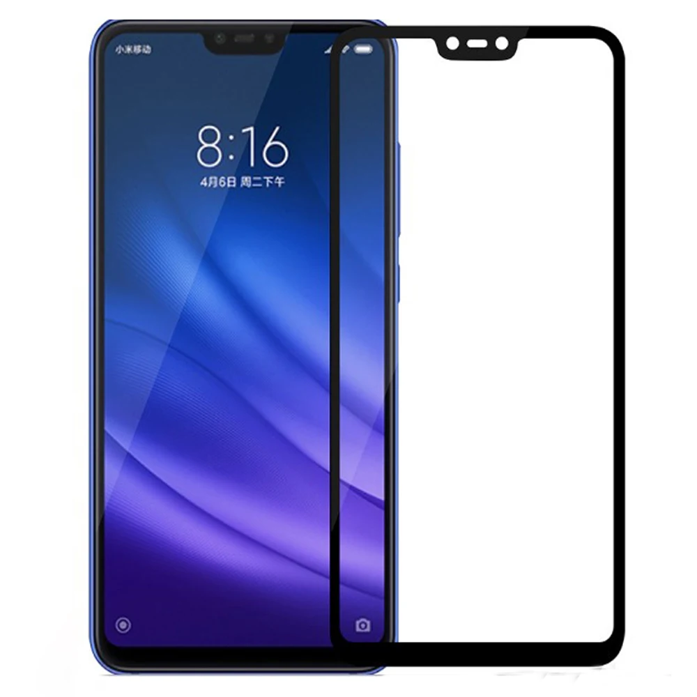 

Защитное стекло 2.5D 9H для Xiaomi Mi 8 Lite, закаленное стекло с полным покрытием для Xiaomi Mi 8 Lite, Mi 8X 6,26 дюйма глобальная версия